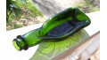 Slumped Green Wine Bottle Dish (SOLD)